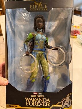 Marvel Black Panther Nakia Doll - Green & Blue Wakanda Forever NRFB